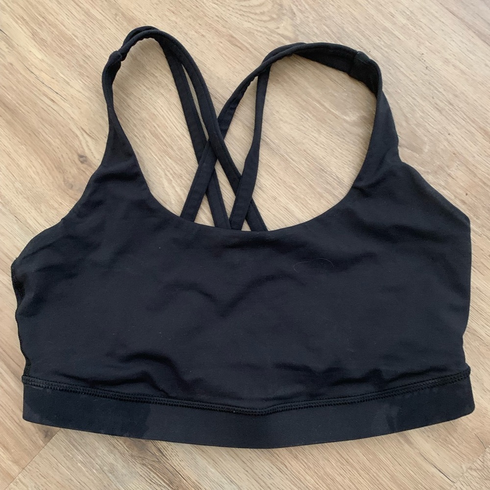 Black Sports Bra